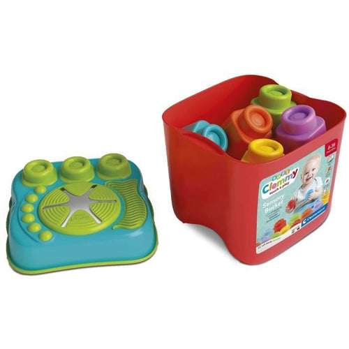 Clementoni - cesto sensoriale Clemmy - 15 pezzi