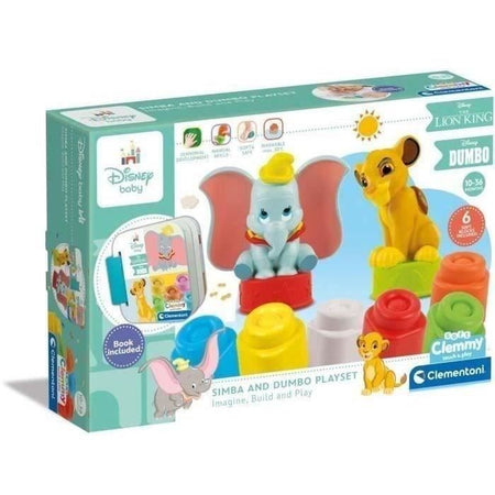 Disney Baby - Clementoni - Disney Classics Clemmy Box - 6 cubi - Made in Italy