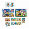 Paw Patrol - Set attività prescolare Clementoni 4 in 1 - 2 puzzle, 6 cubi e un memo - Made in Italy