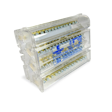 Morsettiere di distribuzione bipolari/tetrapolari, per collegamento cavi elettrici