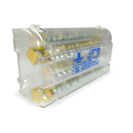 Morsettiere di distribuzione bipolari/tetrapolari, per collegamento cavi elettrici