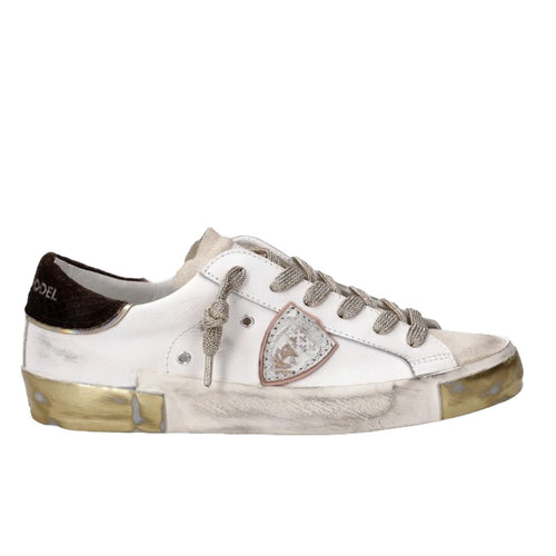 Philippe Model sneaker donna philippe model - prsx low woman - bianco da donna