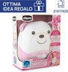 CHICCO Peluche Orsetto Sweet Heart - Tenero Orsetto - Morbido Peluche Elettronico per Bambini, Imbottitura Morbida, 20 Minuti di Musica Rilassante e Meditativa, Luce Soffusa, Lavabile in Lavatrice, 0 Mesi +, Rosa