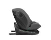 KIKKABOO Seggiolino Auto 40-150 cm i-Hike i-SIZE Dark Grey - Seggiolino Auto con Base Isofix, Da 40 a 150 cm, Omologato ECE R129/03, Girevole A 360° E Reclinabile, Gruppo 0+/1/2/3 Da 0 A 12 Anni, Dark Grey, grigio