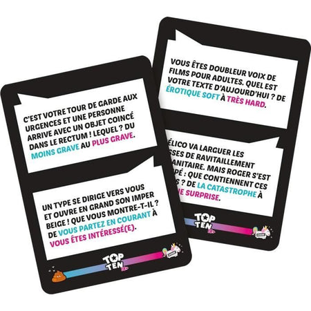 Cocktail Giochi  Top Ten 18+ Gioco da tavolo  dai 14 anni  da 4 a 9 giocatori  30 minuti