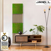 JANGAL Pannelli acustici Modulabili in FLORA sintetica ULTRAREALISTICA 52x52cm mod. LIGHT GREEN COCONUT - Eternal Parquet