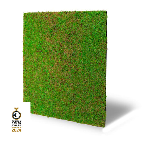 JANGAL Pannelli acustici Modulabili in FLORA sintetica ULTRAREALISTICA 52x52cm mod. LIGHT GREEN COCONUT - Eternal Parquet