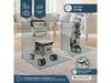 Rollator Rollator 4 Ruote con Carrello della Spesa Mod. Coliseo