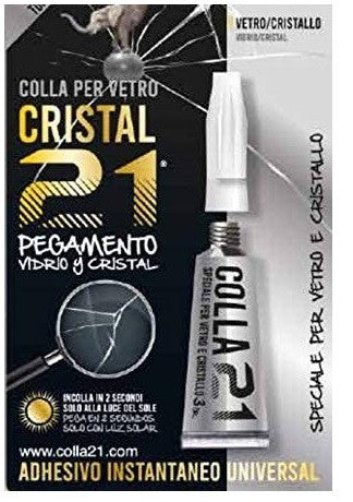 Colla Cristal 21 3 Gr. Vetro