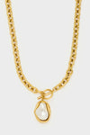 Collana chiusura toggle con perla | NALÌ