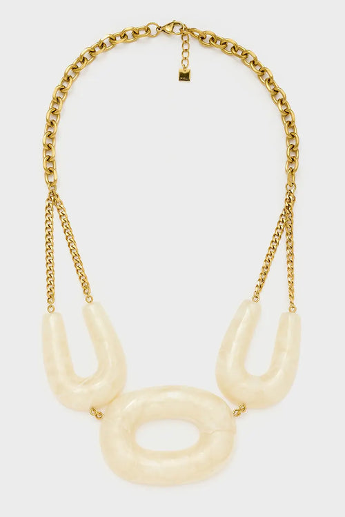 Collana in resina bianca | NALÌ