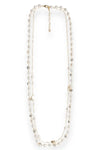 Collana lunga con perle in ceramica | MYA ACCESSORIES