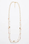 Collana lunga con perle in ceramica | MYA ACCESSORIES