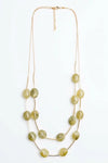 Collana lunga con pietre in acrilico | MYA ACCESSORIES