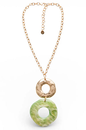 Collana girocollo a catena con doppio pendente | MYA ACCESSORIES