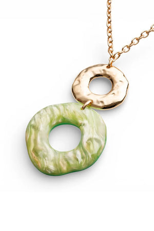 Collana girocollo a catena con doppio pendente | MYA ACCESSORIES