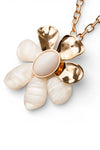 Collana lunga catena con pendente fiore | MYA ACCESSORIES