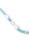 Collana lunga catena con pietre in acrilico | MYA ACCESSORIES