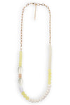Collana lunga catena con pietre in acrilico | MYA ACCESSORIES