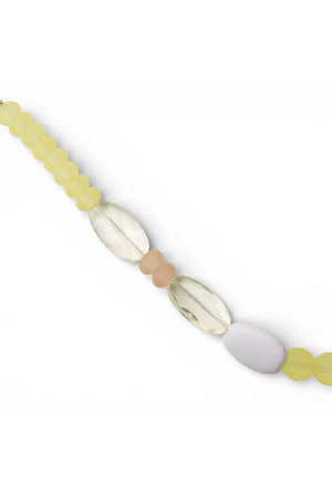 Collana lunga catena con pietre in acrilico | MYA ACCESSORIES