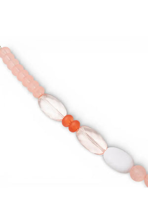 Collana lunga catena con pietre in acrilico | MYA ACCESSORIES