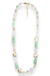 Collana lunga con pietre in acrilico | MYA ACCESSORIES