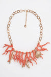 Collana girocollo con coralli in acrilico | MYA ACCESSORIES