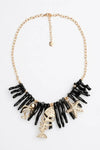 Collana girocollo con coralli in acrilico | MYA ACCESSORIES