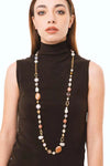 Collana lunga con pietre in acrilico | MYA ACCESSORIES