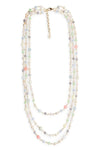 Collana lunga con pietre dure | MYA ACCESSORIES