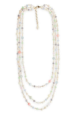 Collana lunga con pietre dure | MYA ACCESSORIES