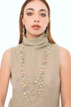 Collana lunga con pietre dure | MYA ACCESSORIES