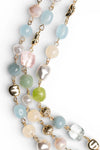 Collana a tre fili con perle in acrilico | MYA ACCESSORIES