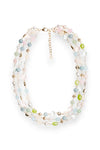 Collana a tre fili con perle in acrilico | MYA ACCESSORIES