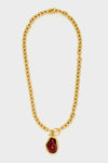 Collana chiusura toggle con pietra | NALÌ