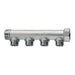 Collettore 3P Lineare Nichelato 3/4 Mf Usc 1/2
