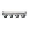 Collettore 5P Lineare Nichelato 3/4 Mf Usc 1/2