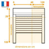 PVC Persiana, bobina 120x155cm