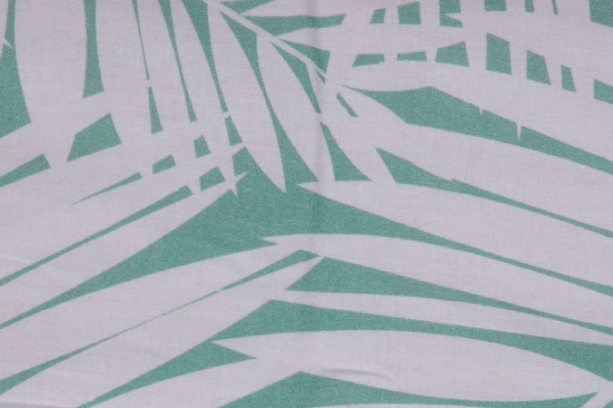 Completo letto lenzuola federe bifaccia double face stampa digitale in cotone made in italy  FELCI/BIANCO