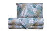 Completo letto lenzuola federe letto stampa fantasia 100% cotone Made in Italy FOLIAGE