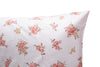 Completo letto lenzuola federe bifaccia double face stampa digitale in cotone made in italy FIORELLINI/PANNA