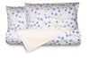 Set Copripiumino federe bifaccia Doubleface parure Copripiumino Stampa Digitale 100% Cotone Made in Italy RICORDI/PANNA