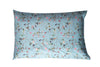 Set Copripiumino federe bifaccia Doubleface parure Copripiumino Stampa Digitale 100% Cotone Made in Italy RISVEGLIO DI PRIMAVERA/PANNA