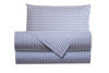 Completo letto lenzuola federe letto stampa fantasia 100% cotone Made in Italy RIGA MINI  AZZURRO - SmartDecoHome