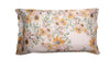 Completo letto lenzuola stampato stampa fantasia in raso di puro di cotone made in Italy MATRIMONIALE MAGNOLIE GIALLE - Vanita di raso