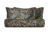 parure copripiumino stampato stampa fantasia in raso di puro cotone made in italy Matrimoniale Clementina (copia)