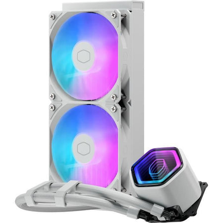 Raffreddamento PC - COOLER MASTER - MLW-D24M-A18PA-RW - MasterLiquid 240 Core II WHITE ARGB