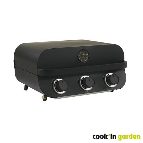 Barbecue a gas - COOK'IN GARDEN - Flavo 60 - autoportante - 3 bruciatori dritti in acciaio inox - 8,4 kW - Accensione piezzo