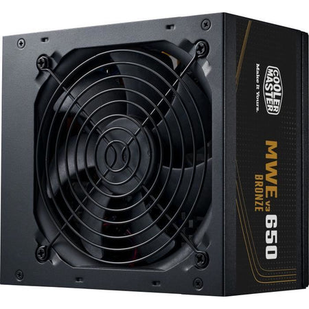 COOLER MASTER MWE Bronze 650W V2 - Alimentazione 650W - 230V (Certificato 80 Plus Bronze 5 anni di garanzia) Cavi flat neri