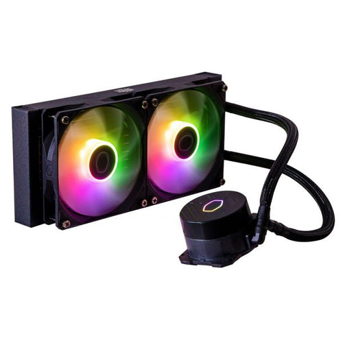 COOLER MASTER DISSIPATORE CPU UNIV. LIQUIDO RGB BLACK MLW-D24M-A18P...